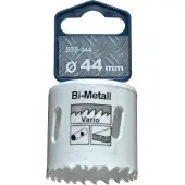 Kwb 598044, Einzelbild, Bohrer, Aluminium, Kupfer, Gipskarton, Kunststoff, Stahl, Holz, Weiß, Bimetallisch, Hochgeschwindigkeitsstahl (HSS), Kobalt-Legierung Schnellstahl (HSS-Co)