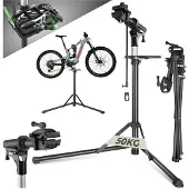 TecTake - Fahrradreparaturständer Jan - klappbarer/höhenverstellbarer Montageständer - geeignet für E-Bikes/Elektrofahrräder - 404919