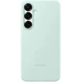 Samsung Original Galaxy S25 Plus Hülle - Silikon - Backcover/Soft Case - Mintgrün