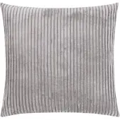 TRAUMSCHLAF Dekokissenhülle Shara 60x60 cm | grau - grau