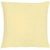 Apelt Dekokissen Basic 4362 Dekokissenhülle 49x49 cm | gelb - gelb
