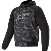 Alpinestars Chrome Camo Sport Motorrad Zip Hoodie
