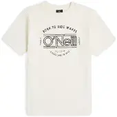 O'Neill T-Shirt "MUIR T-SHIRT", Jungen, Gr. 164 (158), beige (snow weiß), Obermaterial: 100% Baumwolle, Shirts T-Shirt, für Kinder geeignet, aus atmungsaktiver Baumwolle