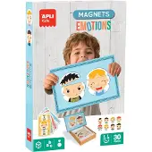 APLI Magnetspiel "Emotionen", 30 Teile, Kids 20368