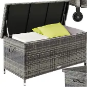 TecTake Auflagenbox Kiruna 121 x 56 x 60 cm