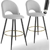 TecTake Barstuhl Sachel 49 x 58 x 110 cm, Belastbarkeit 120 kg