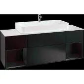 Villeroy & Boch V&B Waschtischunterschrank FINION 1600x603x501 Abdpl wh Reg bl ma/bl ma
