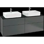 Villeroy & Boch V&B Waschtischunterschrank FINION 1600x603x501 Abdpl bl/anth ma