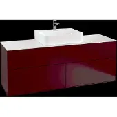 Villeroy & Boch V&B Waschtischunterschrank FINION 1600x603x501 Abdpl wh/Peony