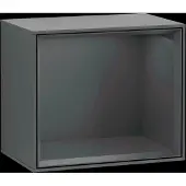 Villeroy & Boch V&B Regalmodul Wandbeleuchtung Finion 41,8x35,6x27cm, Reg md bl., Anthrac. m