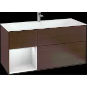 Villeroy & Boch V&B Waschtischunterschrank FINION 1196x591x498 Reg wh ma/Wln Ve