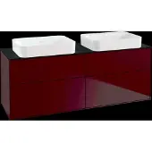 Villeroy & Boch V&B Waschtischunterschrank FINION 1600x603x501mm Abdpl Glas bl Matt Peony