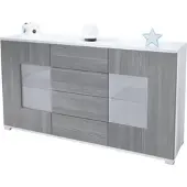 Vladon SIDEBOARD Grömitz Avola-Anthrazit