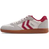 Hummel Handball Perfekt NS Indoor Schuhe Sneaker beige/grau/rot 232725-9510, Schuhgröße:45 EU