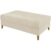 S-Style Möbel HOCKER Sigurd Beige Chenille