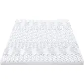 Vente-unique Topper - 160 x 200 cm - Memory Schaum - 7 Zonen - Stärke 5 cm - ARTISSA von YSMÉE