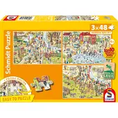 Adlibris Spiele 56582, 48 Stück(e), Zoo, 3 Jahr(e)