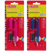 Herlitz Füller Patrone M Tornado sort.