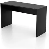 Masseno Schreibtisch AMATO 130x50x75 cm Bürotisch Computertisch, Schwarz
