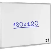 Viking Whiteboard Superior Emaille Magnetisch 1800 mm x 1200 mm