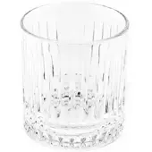 Almina Elisa 6 Tlg. Trinkgläser-Set Wasserglas mit Riffle Design 330 ml