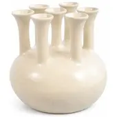 Loft42 Jenna Tulpenvase XL - 7 Fuß - Beige - Aluminium