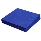 VEPATIM 250x Servietten 40 x 40cm 1/4 -Falz 3-lagig dunkelblau