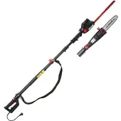 Walter 2in1 Elektro-Teleskop-Kettensäge /-Heckenschere