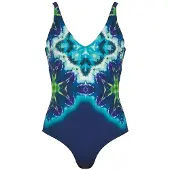 Naturana Badmode Badeanzüge Dames | Grösse: 42C | Farbe: Navy-Blau