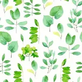 Duni 240 Tissue-Servietten 33 x 33 cm Fresh Leaves 3-lagig