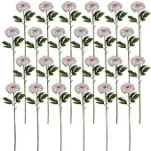 Creativ Green künstliche Pflanze Zinnie, 63cm, rosa, 24er Set