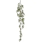 Creativ Green künstliche Pflanze Tannenhänger mit Zapfen, 136cm, grün