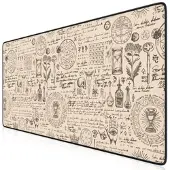 Titanwolf Gaming Mauspad, 900 x 400mm XXL Mousepad, verbessert Präzision & Geschwindigkeit, Alchemy