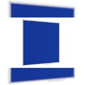 Allboards Filztafel mit Aluminiumrahmen 120×120, Blau