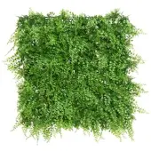Décoris Künstliche Pflanzenwand 50x50cm Farn Efeu Wandpflanzen Kunstpflanzen Wanddeko