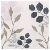 Papstar 200 Servietten, 3-lagig 1/4-Falz 33 cm x 33 cm `Leafs`