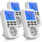 Bearware Zeitschaltuhr programmierbar mit LCD Display Steckdosen Timer / max 3680W