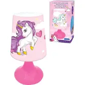 Lexibook Einhorn, Mini Kabellose Nachttischlampe und Nachtlicht