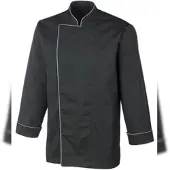 Metro Professional Herrenkochjacke Langarm, Größe XXL, schwarz