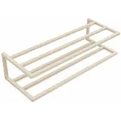 Loft42 Stora Wandschuhregal Doppel - Metall - Beige
