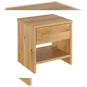 Erst-Holz Nachtkommode Nachttisch Nachtschrank Eiche geölt 90.20-K46