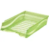 Bene Briefablage grün-transparent