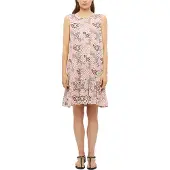 s.Oliver Maxikleid Ohne Taschen Sommerkleid in Allover-Optik