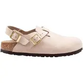 Birkenstock Damen Tokio Nubuk Leder Sandcastle Narrow-Schuhgröße 36