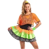 Wilbers 80er Neon Girlie Kostüm