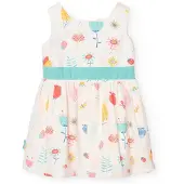 Boboli Satin ärmelloses Kleid