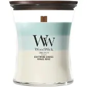 Woodwick Driftwood Shores Trilogy medium Jar