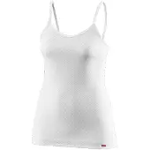 Loeffler LÖFFLER Damen Unterhemd W SPAGHETTI TOP GRID TRANSTEX