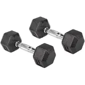 Olive Rubber Hex 5kg Hantel 2 Einheiten