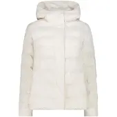 CMP Damen Steppjacke mit Kapuze und Reißverschluss